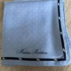 Brooks Brothers ハンカチ ライトブルー ドットのサムネイル