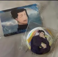 【新品未使用】呪術廻戦 PLAZA 懐玉・玉折 rest 缶バッジ ウエハース