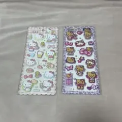 サンリオハローキテイ もちもちマシュマロシール ‪꒰2種類セット꒱‬