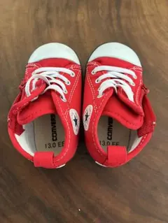コンバース靴　ベビー　サイズ13 赤