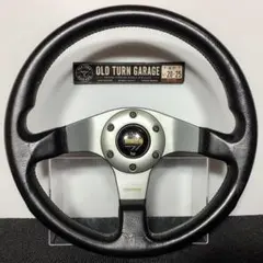 希少 モモ チューナー 32φ レザーステアリング ホーンボタン ホーンリング付のサムネイル