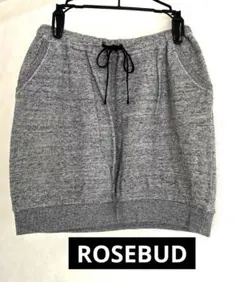 【ROSEBUD】スウェットスカート ミニ