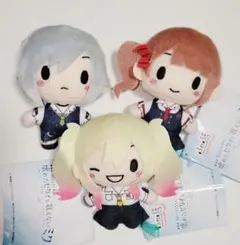 プロジェクトセカイ 壊れたセカイと歌えないミク ふわぷちマスコット　3種セット