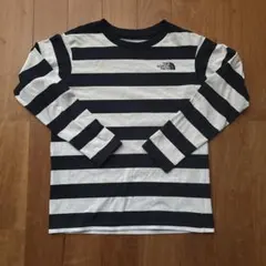 THE NORTH FACE ストライプ 長袖カットソー 150