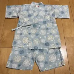 まー様専用　花火模様 甚平 100cm