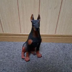 ドーベルマン　犬　Dog　置物　インテリア