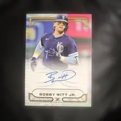 Topps Definitive Bobby Witt jr Auto