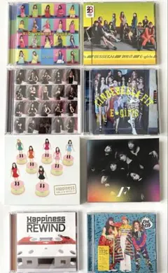 E-girls Happiness Flower CD DVD 8点セット - メルカリ