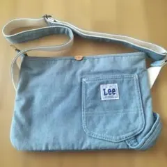 Lee デニムショルダーバッグ ライトブルー