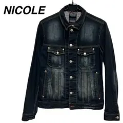 NICOLE CLUB FOR MEN ワイヤー入り デニム ジャケット　M