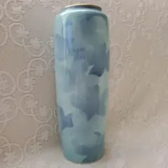 深川製磁　有田焼窯元　色絵彩磁　陶器　花瓶 木箱