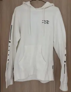 BILLABONG フード付きパーカー ホワイト　M