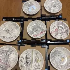 一番くじ ワンピースEX 悪魔を宿す者達 書き下ろし絵皿 8種11個セット　食器