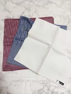 Dior　トロッター ハンカチ　 3枚セット