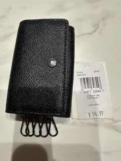 COACH 5 Ring キーケースBlack F73992