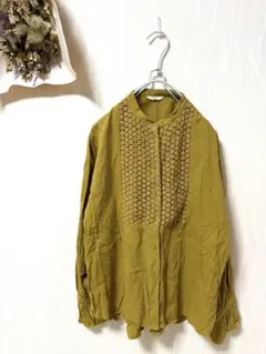 スタジオクリップ トップス 袖 フリル M 長袖