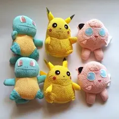 初期 포켓몬 ちりめん お手玉マスコット 6体セット