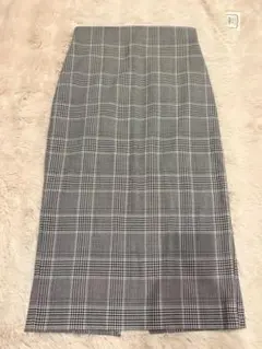 ZARA WOMAN ザラ　チェック柄タイトスカート EUR S