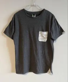 BASE CONTROL Tシャツ グレーのサムネイル