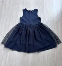 新品Hush Hush ブラック チュールワンピース 120 発表会入園入学
