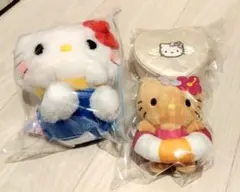 ハローキティ ぬいぐるみ　コインケース　マスコット