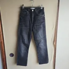 ZARA　ザラ　ザラデニム　ZARAデニム ブラックデニム