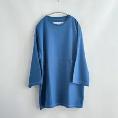 EEL Products ユルリT 七分袖 新品未使用 ブルー Tシャツ