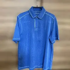 JOHNSTON & MURPHY ポロシャツ Sサイズ ブルー