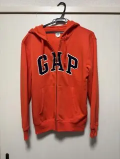 GAP ジップアップパーカー オレンジ