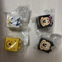 ミッキー ミニー 消しゴム 4個セット