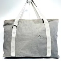 0079 ARMANI EXCHANGE トートバッグ ナイロン グレー 大容量