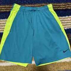 【NIKE】ナイキ DRI-FIT ショートパンツ L エメラルドグリーン