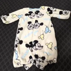 ミッキーマウス フリース ロンパース カバーオール