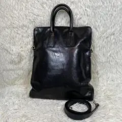 『HIROFU』ヒロフ イタリア製 レザー 縦長 2way バックのサムネイル