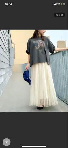 ロングスカート セットアップ