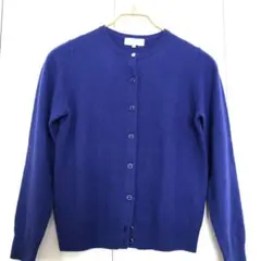 ALPHA CUBIC ロイヤルブルーカーディガン
