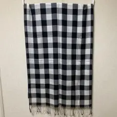 チェック柄ストール