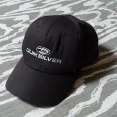 90s ドミニカ共和国製 QUIKSILVER キャップ 帽子 オールドサーフのサムネイル