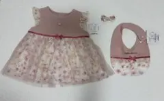 新品 bebe reduction ワンピース スタイ リボン　セット