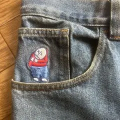 BIGBOY Mサイズ ワイドデニムパンツ