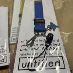 【みるるんまま様専用】　嵐 untitled アンタイトル　ネックストラップ　青