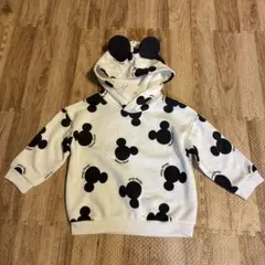 h&mディズニー/ミッキー/パーカー/新品未使用
