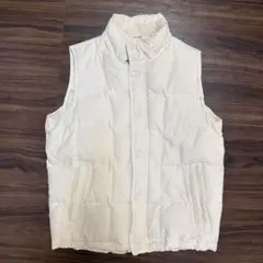 GAPダウンベスト 白 Sサイズ