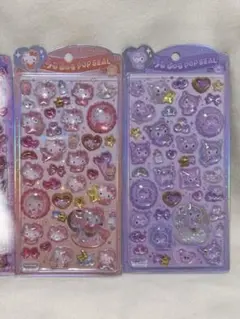 【正規品】うるちゅるポップシール　キティ　クロミ