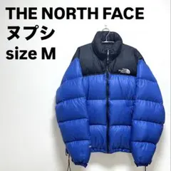 THE NORTH FACE ヌプシダウンジャケット Mサイズ 青黒