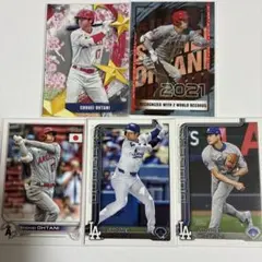topps 大谷翔平　5枚