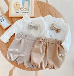 ベビー服 キッズフォーマルセット ベビースーツ 上下セット ハーフバースデー服