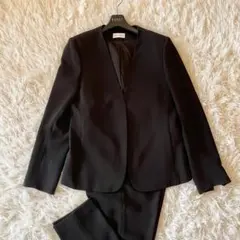 近年モデル✨ プラステ トリアセブレンドカラーレスジャケット パンツスーツ L