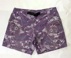 ワイルドシングス　ショートパンツ　紫柄　M