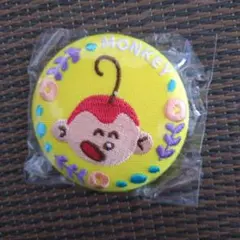 たべっ子どうぶつ モンキー 缶バッチ